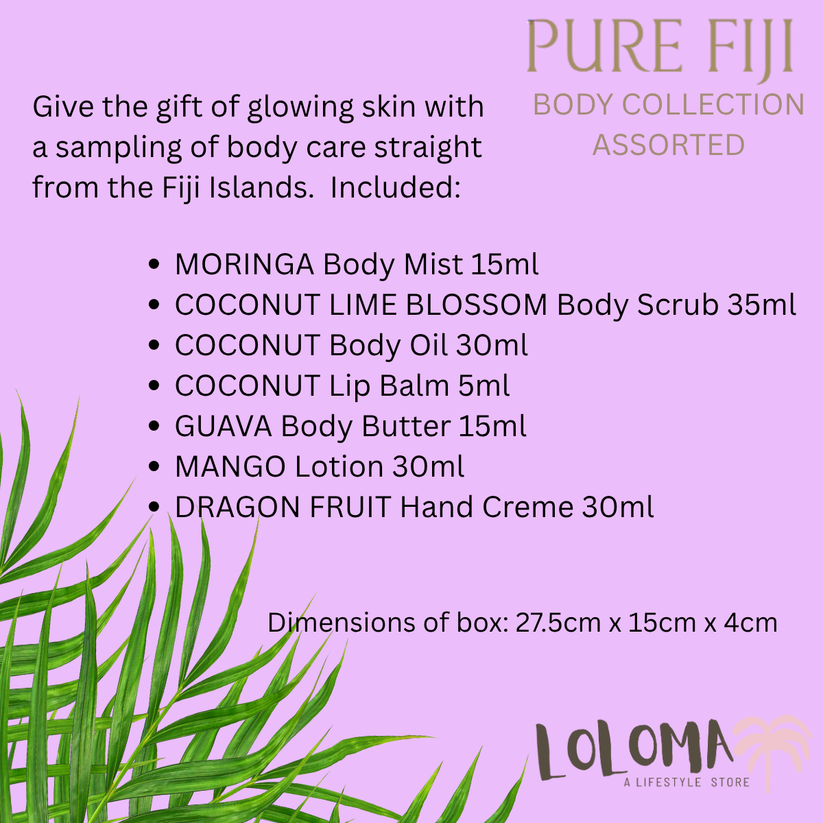 Body Collection Set Pure Fiji