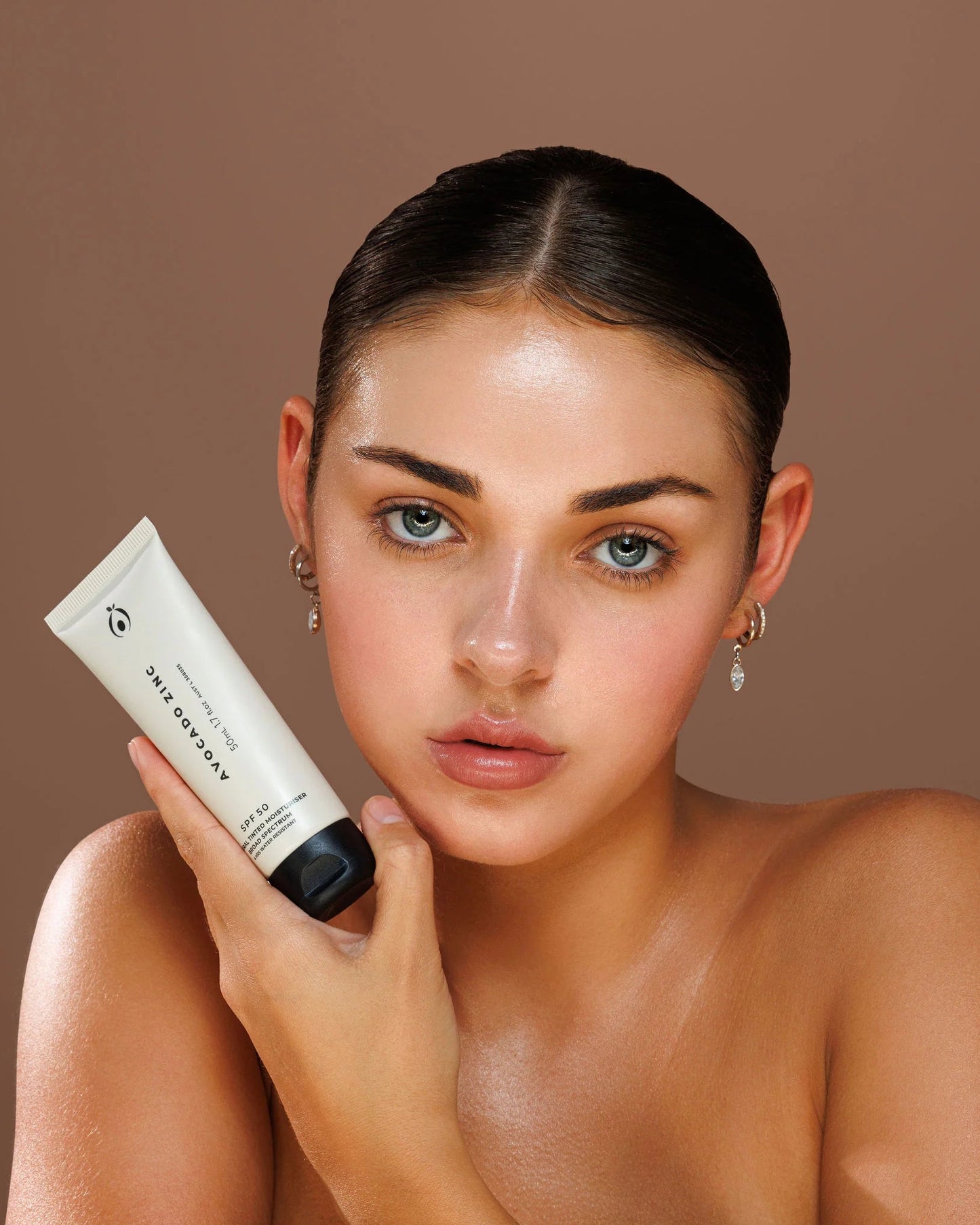 SPF 50 Natural Tinted Moisturiser LIGHT by Avocado Zinc