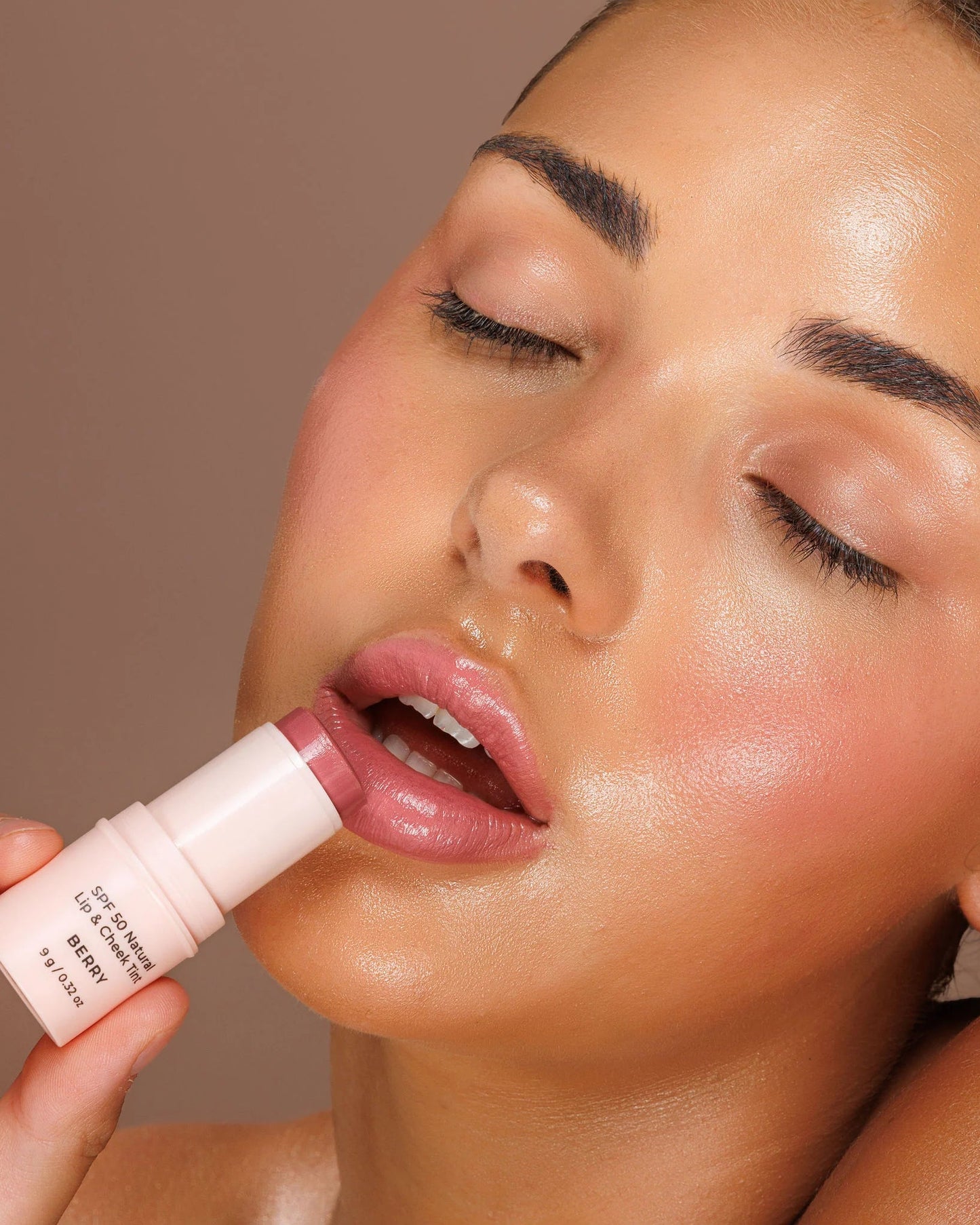 SPF 50 Natural Lip & Check Tint Stick BERRY by Avocado Zinc
