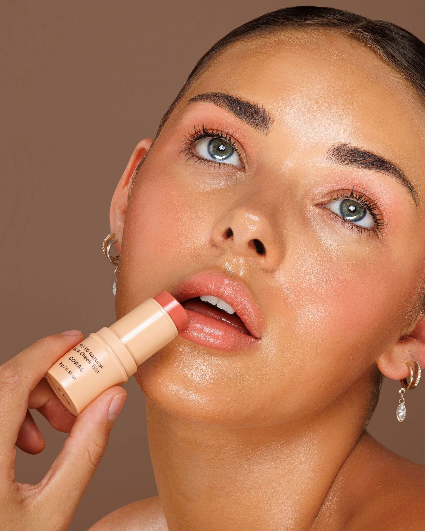 SPF 50 Natural Lip & Check Tint Stick CORAL by Avocado Zinc