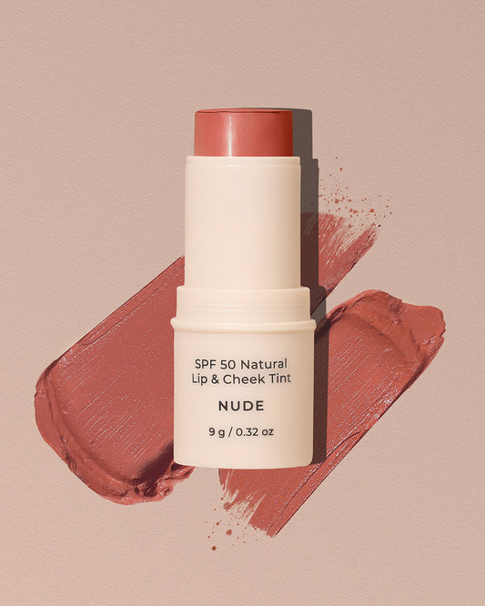 SPF 50 Natural Lip & Check Tint Stick NUDE by Avocado Zinc