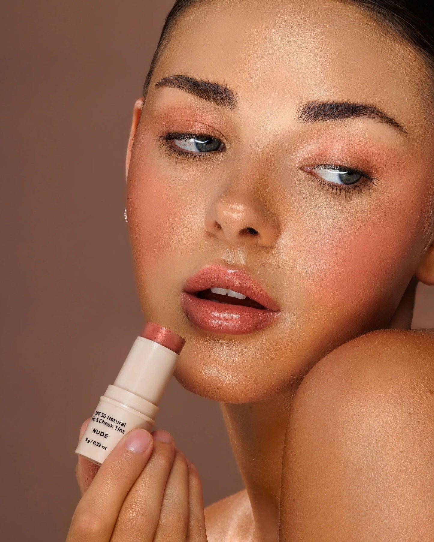 SPF 50 Natural Lip & Check Tint Stick NUDE by Avocado Zinc