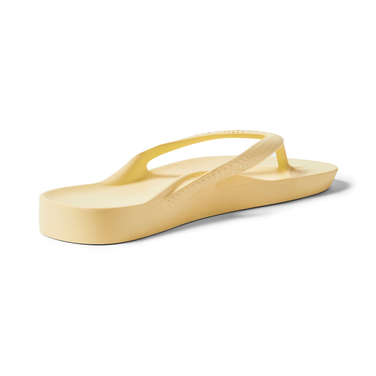 Archies Arch Support Thongs: Lemon