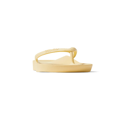 Archies Arch Support Thongs: Lemon