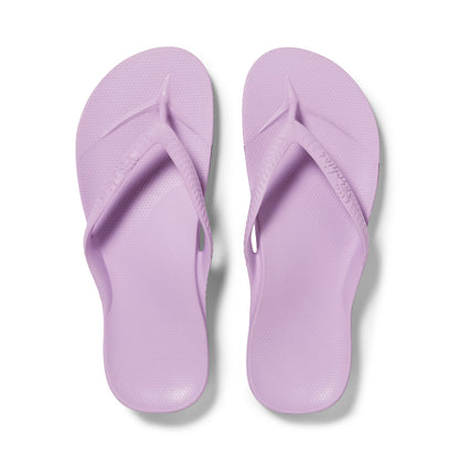 Archies Arch Support Thongs: Lilac