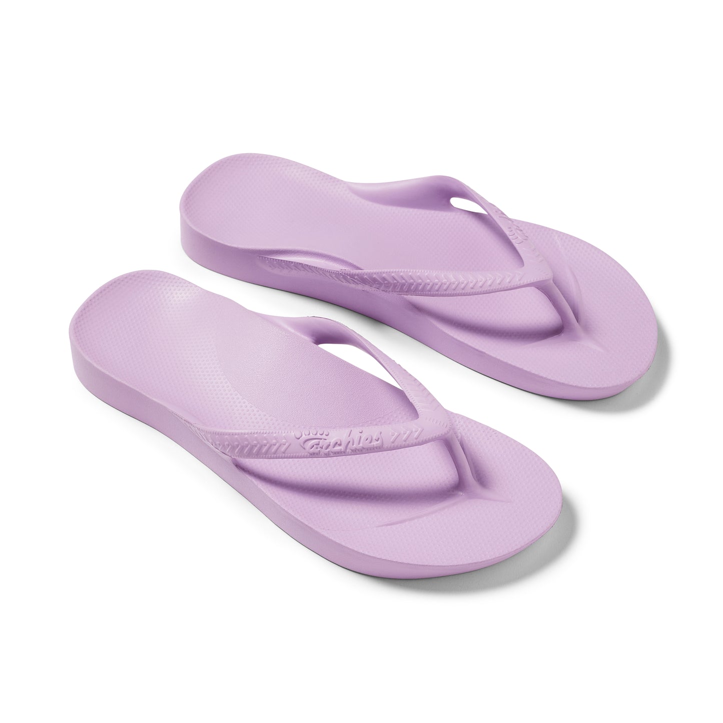 Archies Arch Support Thongs: Lilac