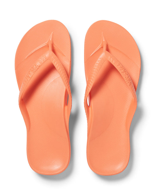 Archies Arch Support Thongs: Peach