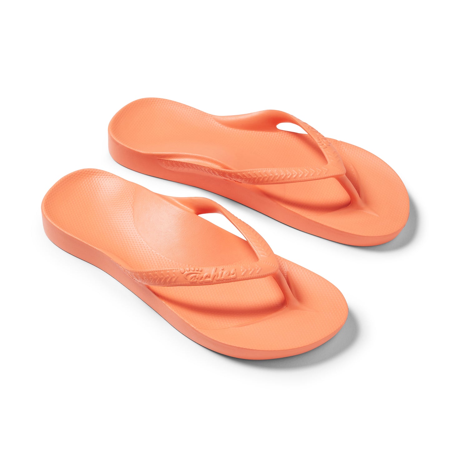Archies Arch Support Thongs: Peach