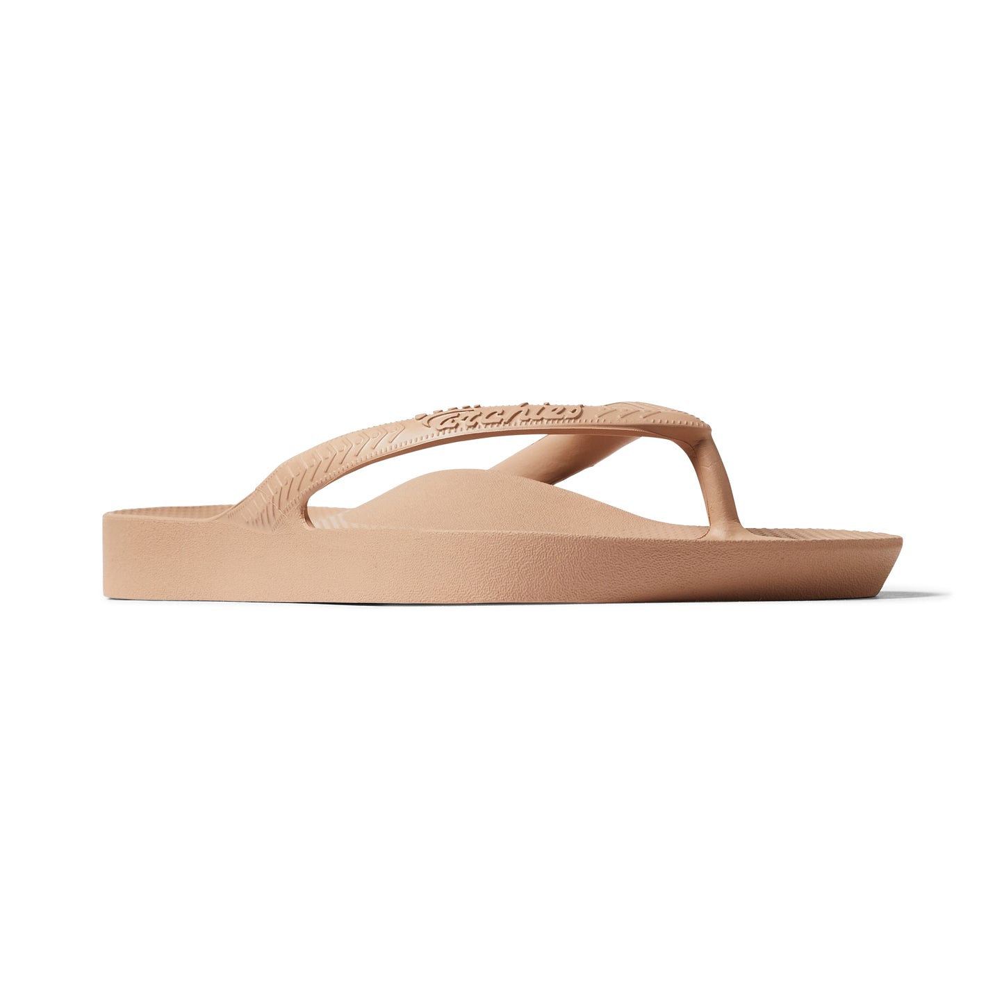 Archies Arch Support Thongs: Tan