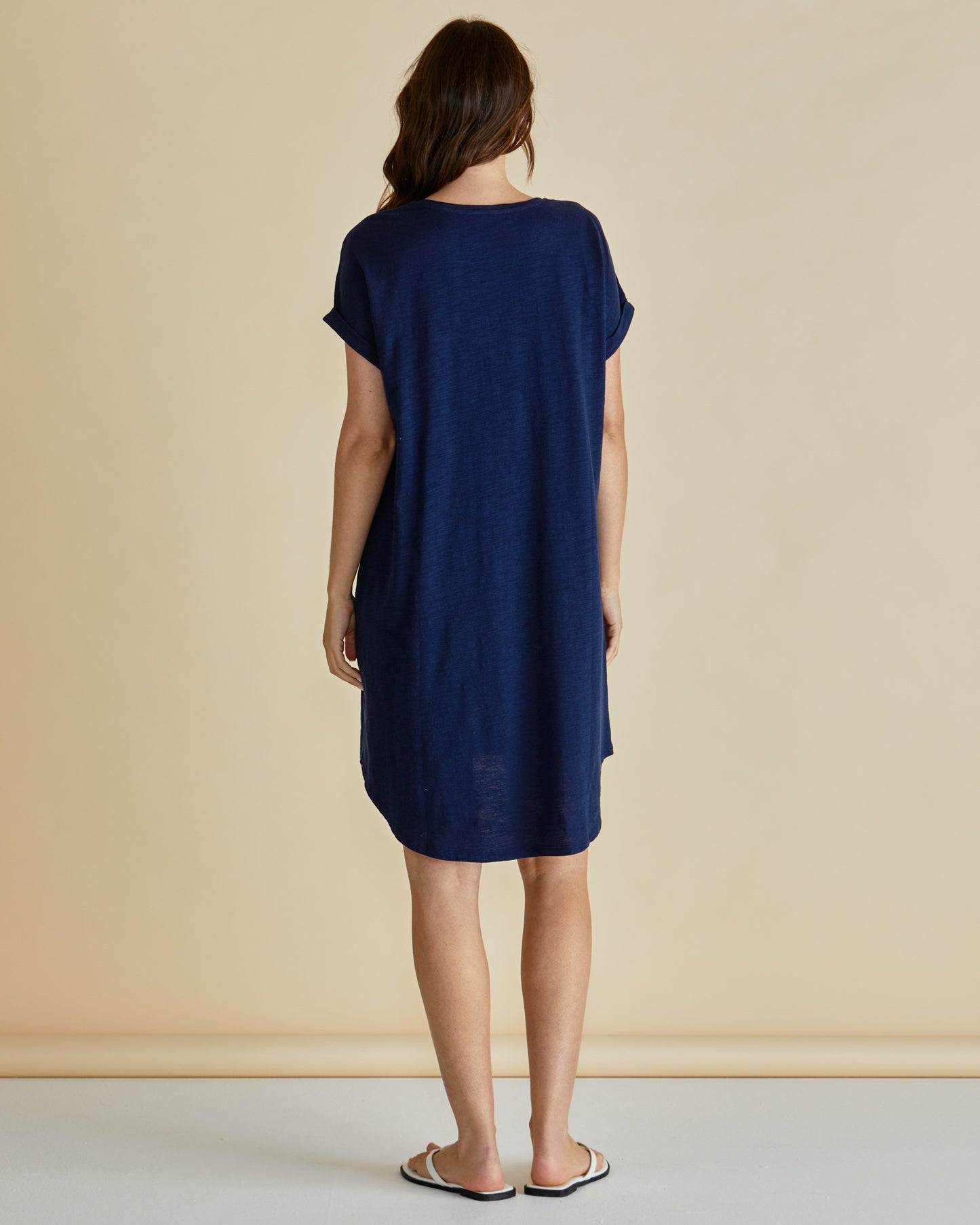 Maxine T-Shirt Dress Navy