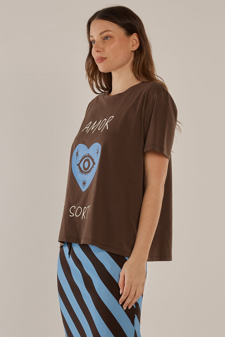 Love and Luck Tee by Betty Basics