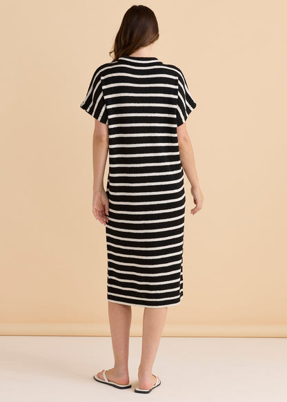 Bradford Knit Polo Dress by Betty Basics