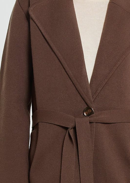 Tahlia Coatigan in Nutmeg by Betty Basics