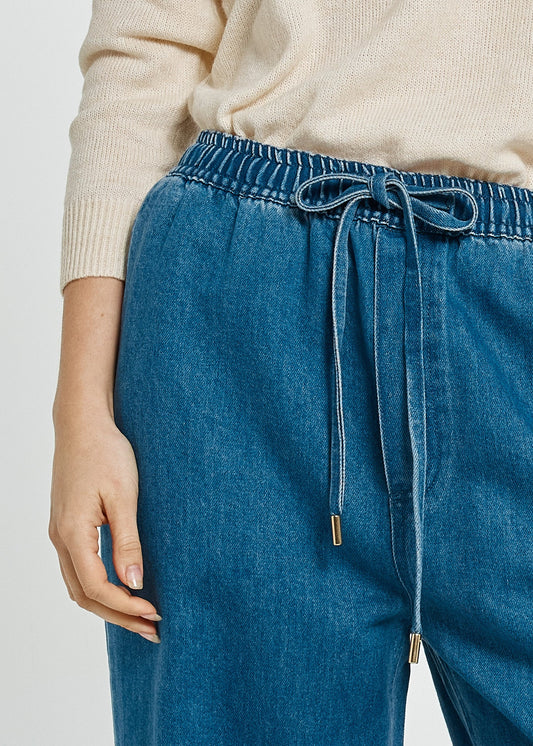 Vespa Denim Jogger