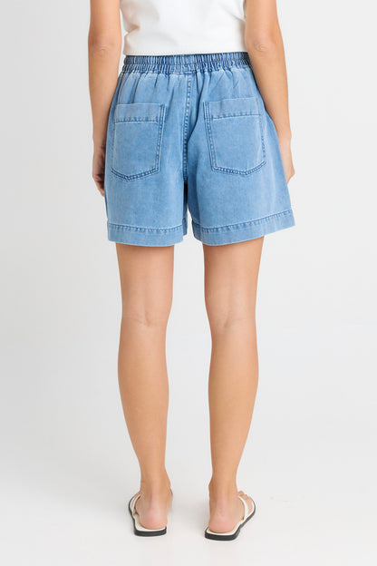 Quinn Shorts Cotton Denim by Betty Basics