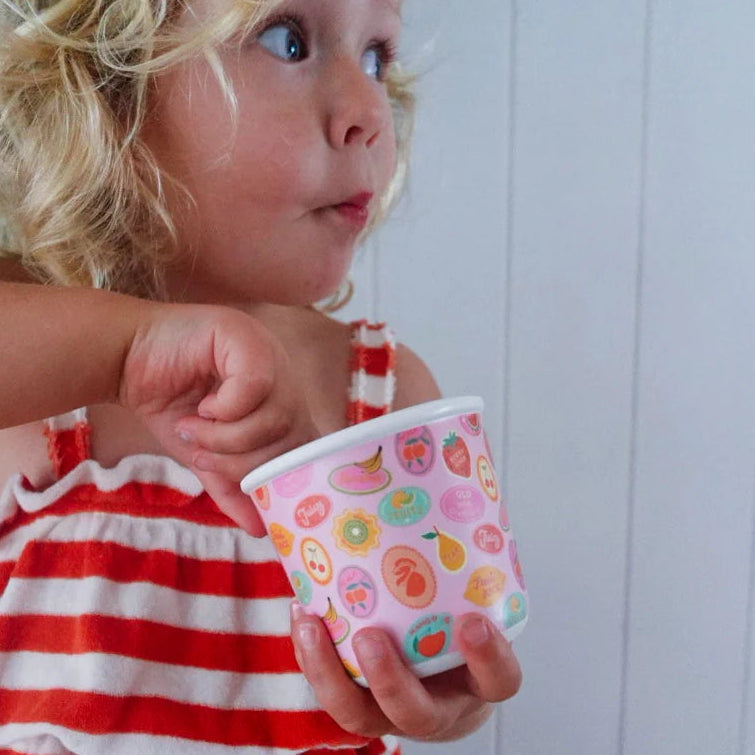 BBcino Reusable Snack Pot: Fresh Picks Fruit