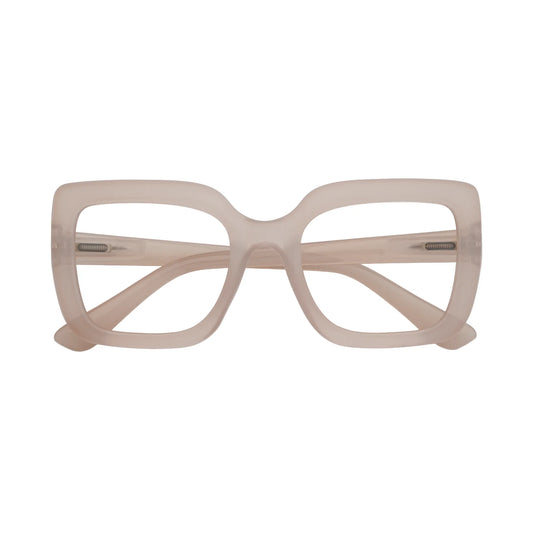Aria Pink Anti Blue Light Reading Glasses by Captivated Eyewear