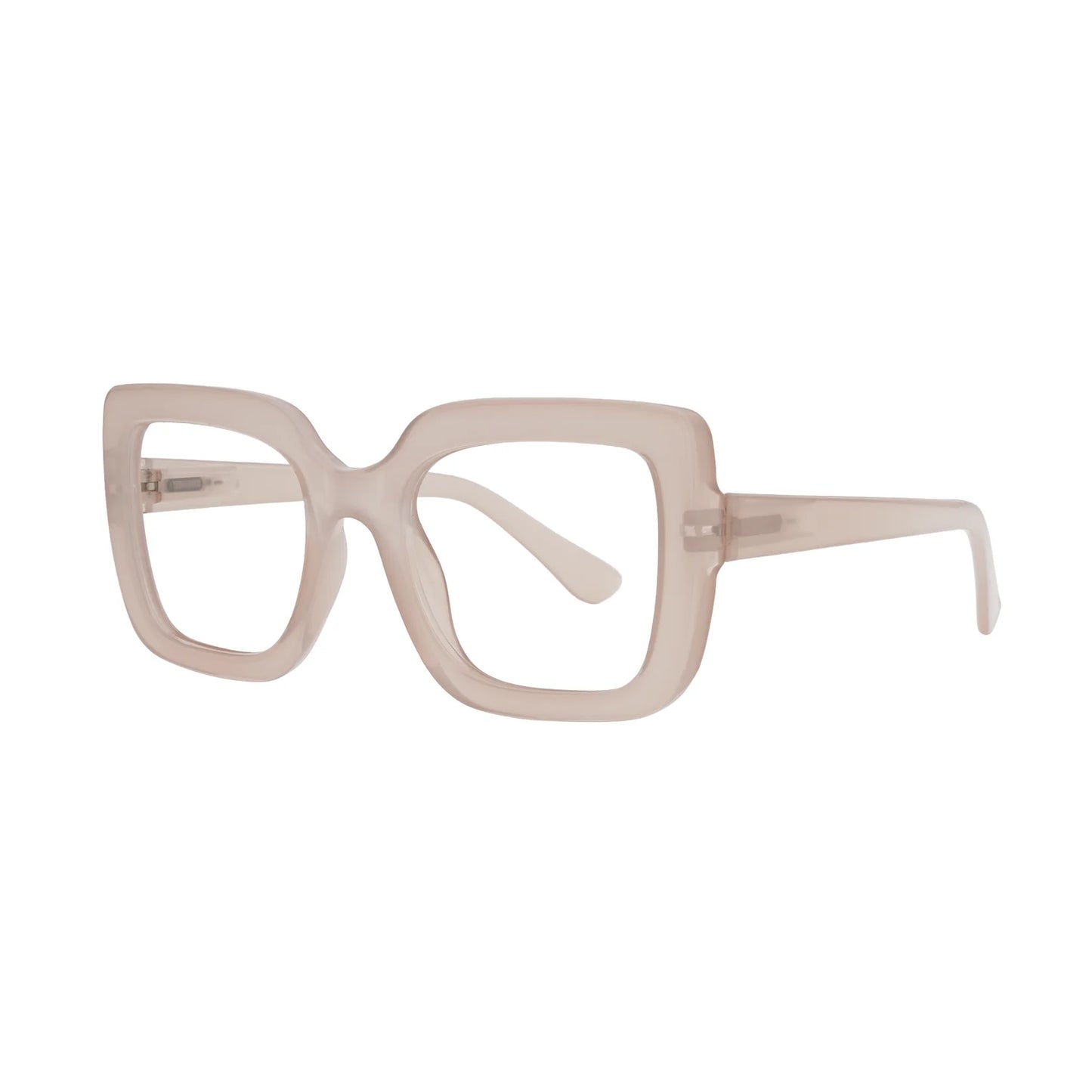 Aria Pink Anti Blue Light Reading Glasses by Captivated Eyewear