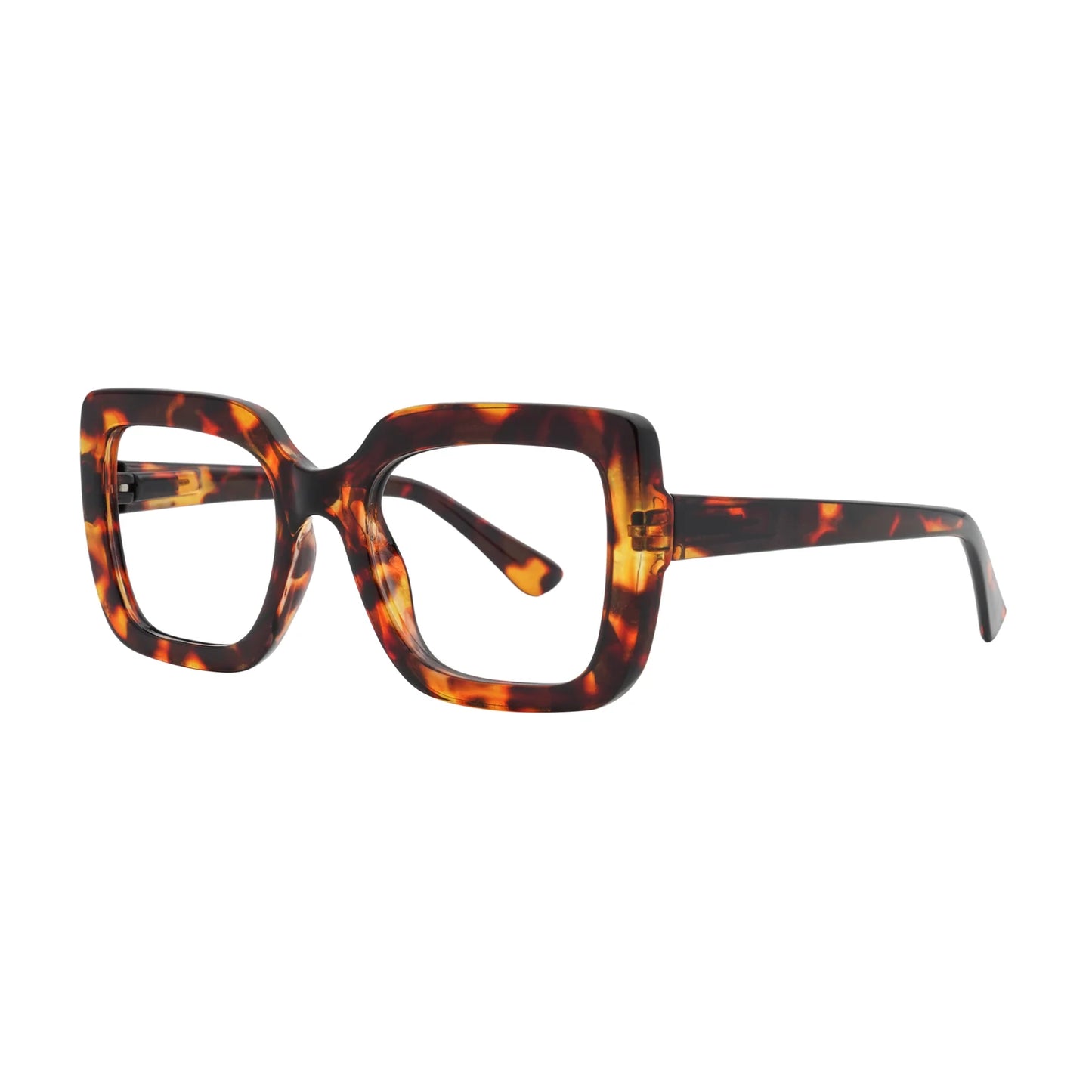 Aria Tortoise Anti Blue Light Reading Glasses by Captivated Eyewear