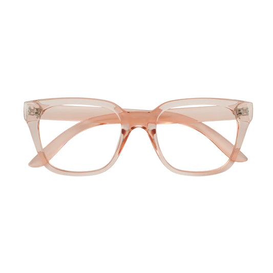 Kai Pink Anti Blue Light Reading Glasses by Captivated Eyewear