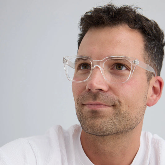 Kai Crystal Anti Blue Light Reading Glasses by Captivated Eyewear