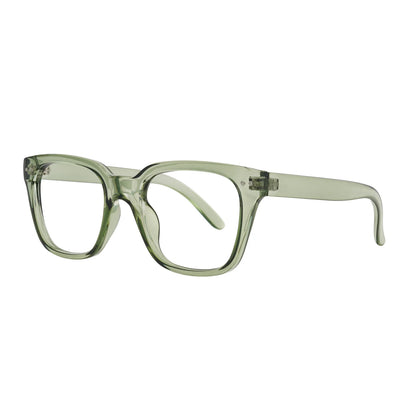 Kai Green Anti Blue Light Reading Glasses by Captivated Eyewear