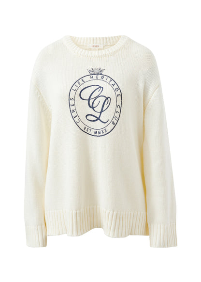 Hayden Oversized Knitted Crew by Ceres Life