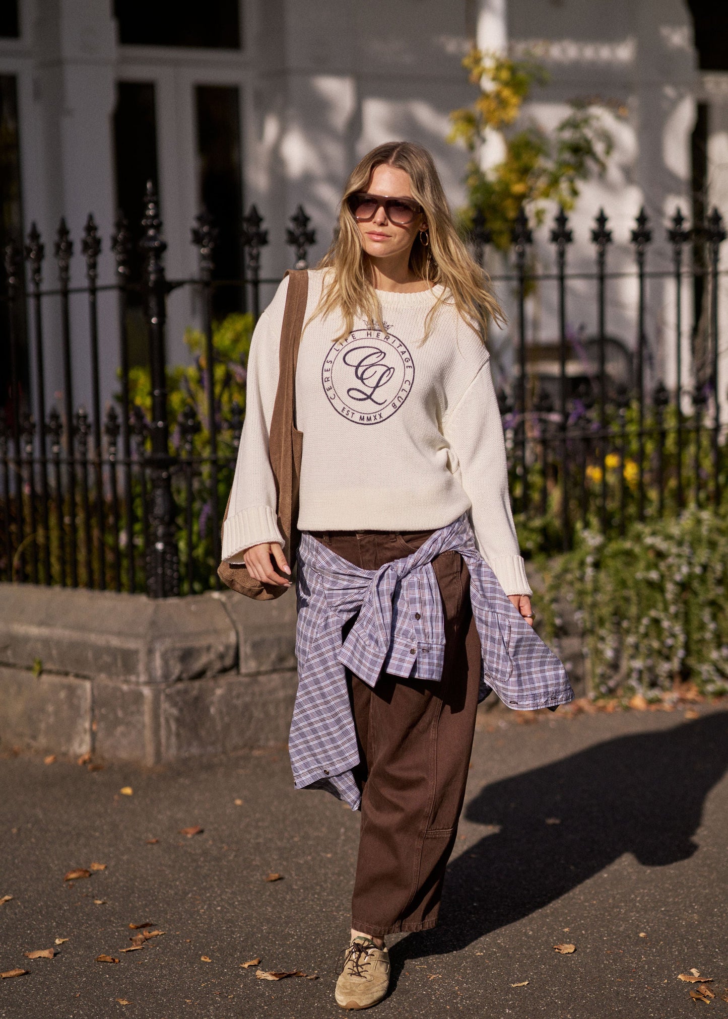 Hayden Oversized Knitted Crew by Ceres Life