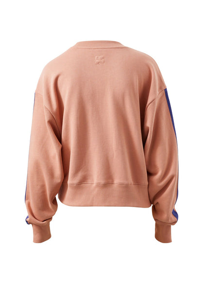 Sasha Sporty Slouchy Crew Pink Clay by Ceres Life