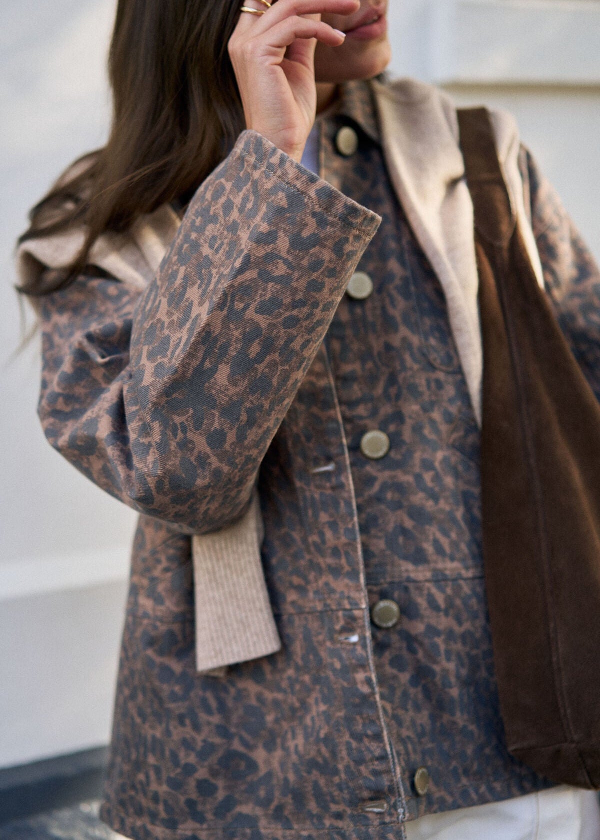 Ziggy Shacket in Leopard by Ceres Life