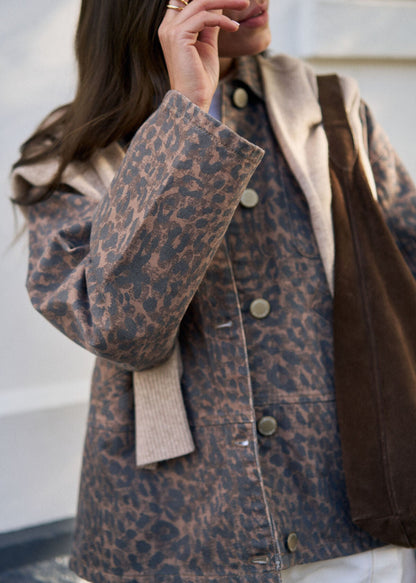 Ziggy Shacket in Leopard by Ceres Life