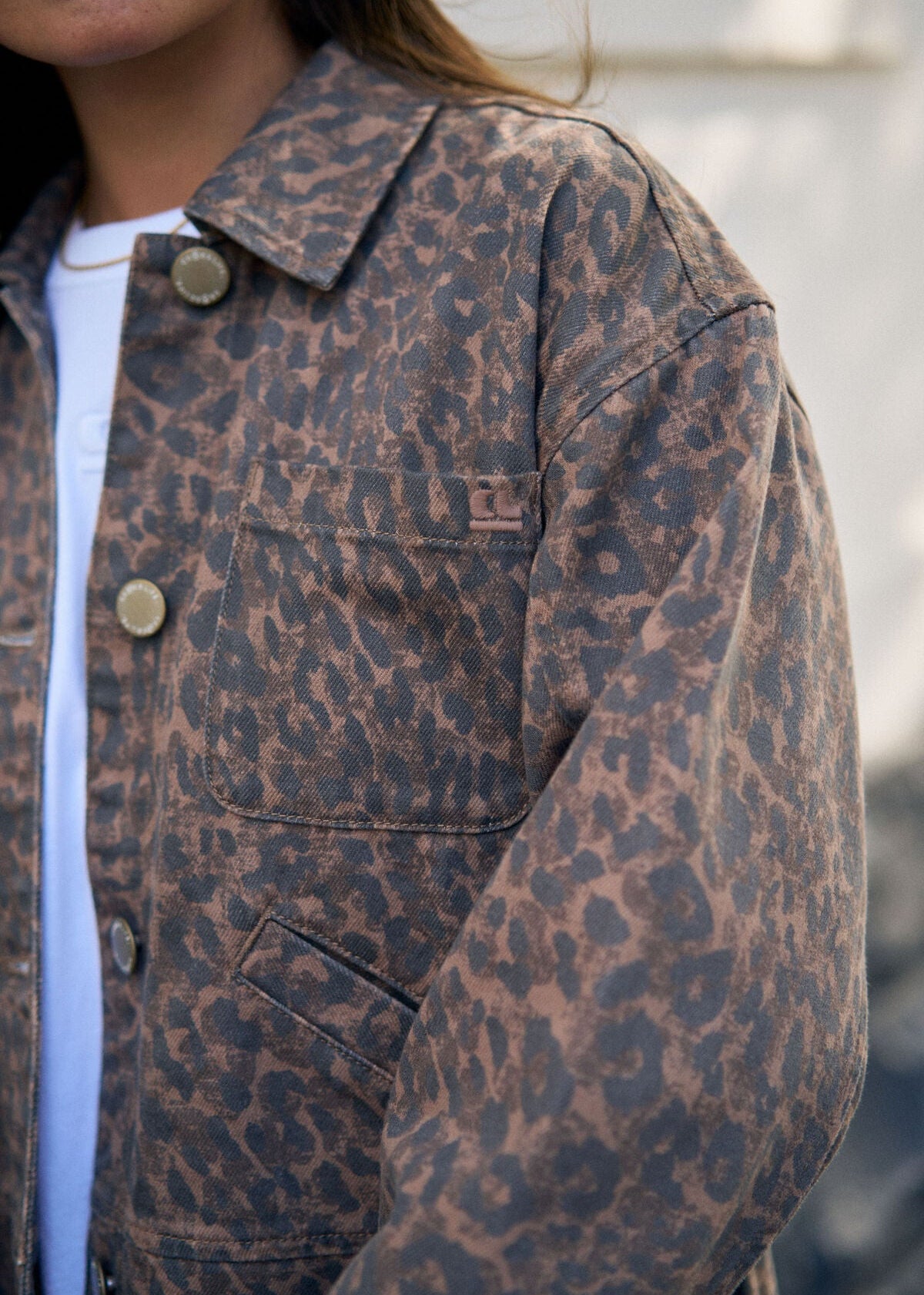 Ziggy Shacket in Leopard by Ceres Life