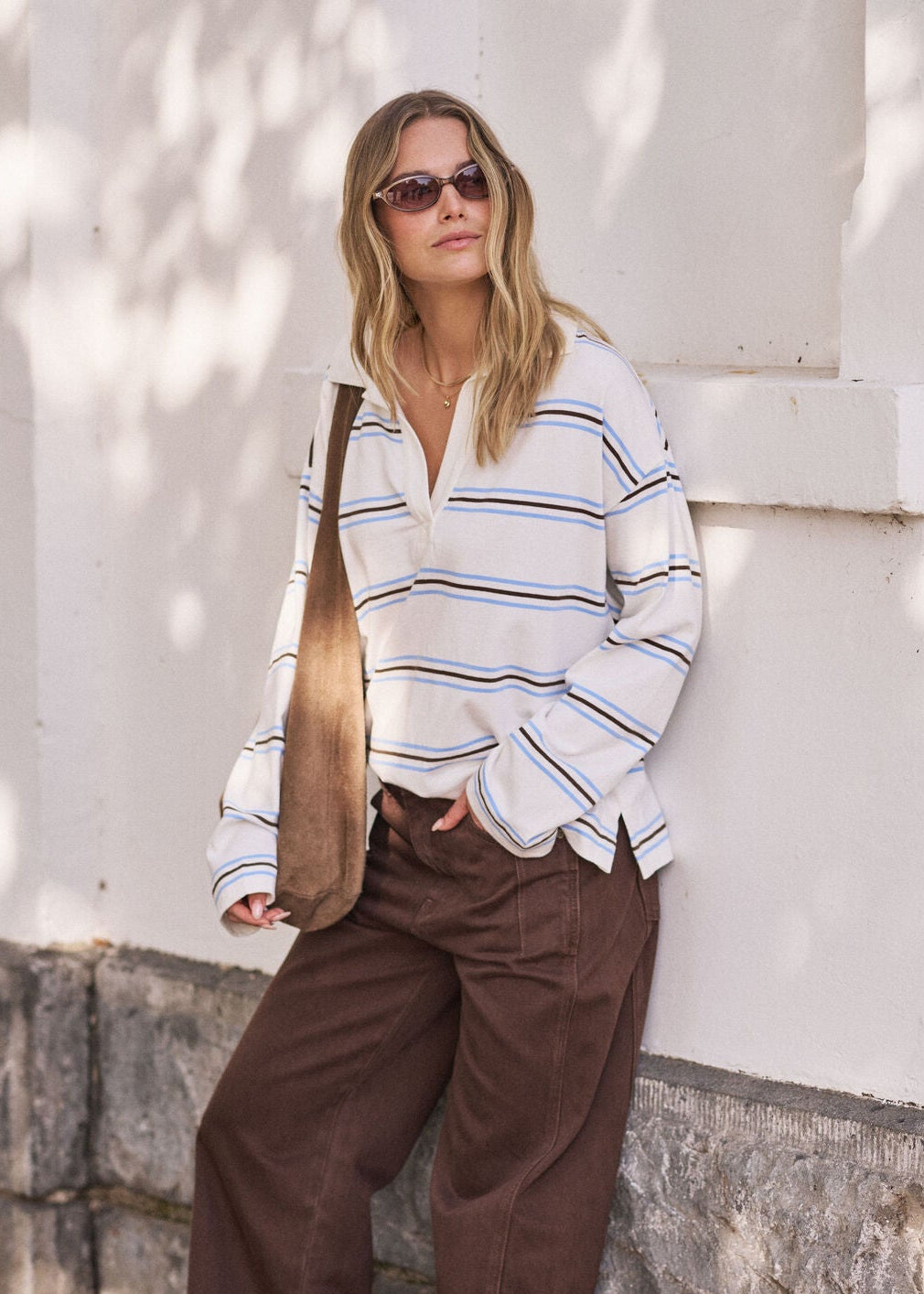 Shelby Slouchy Rugby Tee by Ceres Life