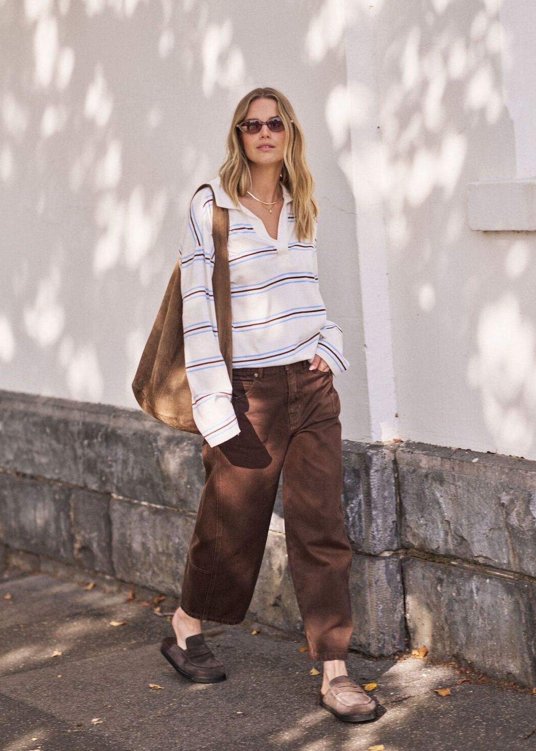 Shelby Slouchy Rugby Tee by Ceres Life