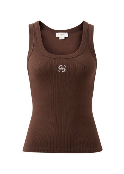 Zoe Tank in Chocolate by Ceres Life