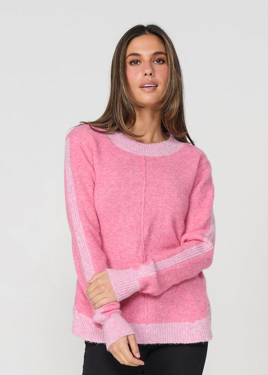Strawberry Pink Knit