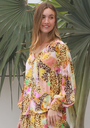 Sophia Resort Shirt by Dreamcatcher