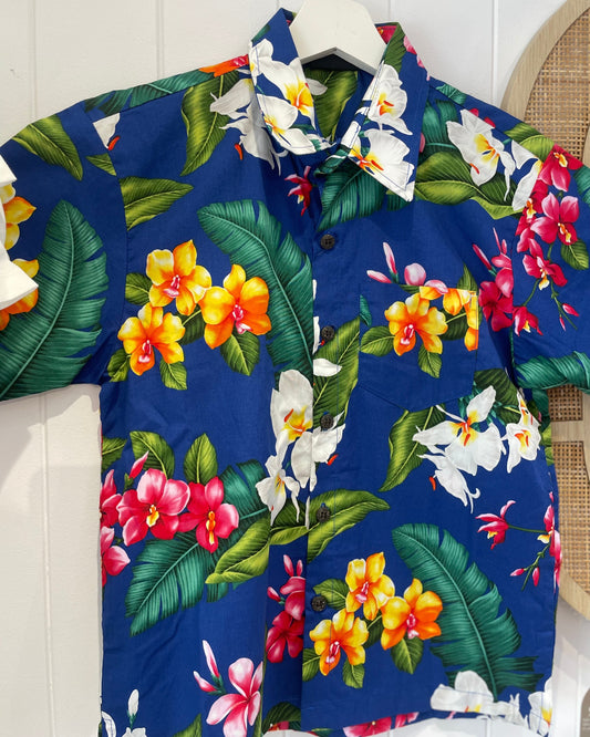 Island Shirt Savusavu Kids Size 14