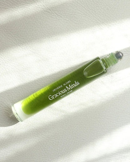 The Universe Aligns Organic Perfume by Gracious Minds natural grounding fragrance