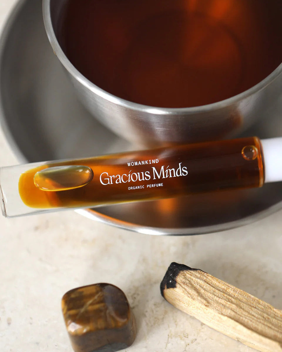 Natural organic perfume for women Womankind by Gracious Minds