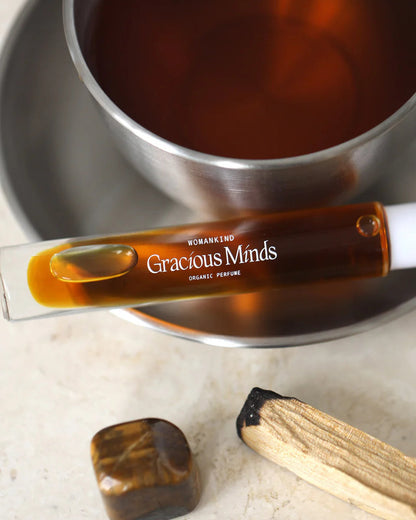 Natural organic perfume for women Womankind by Gracious Minds