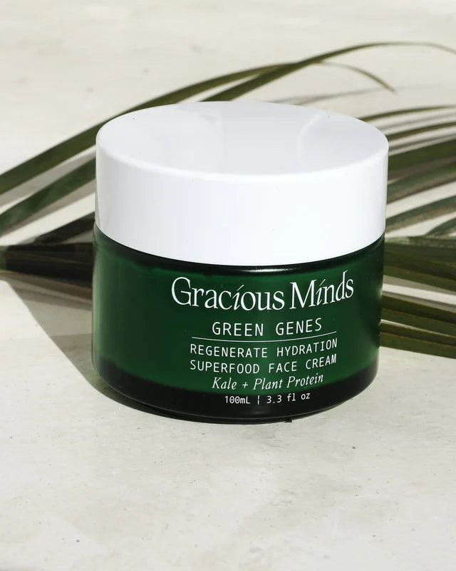 Clean skincare superfood moisturiser with natural botanical extracts Australia