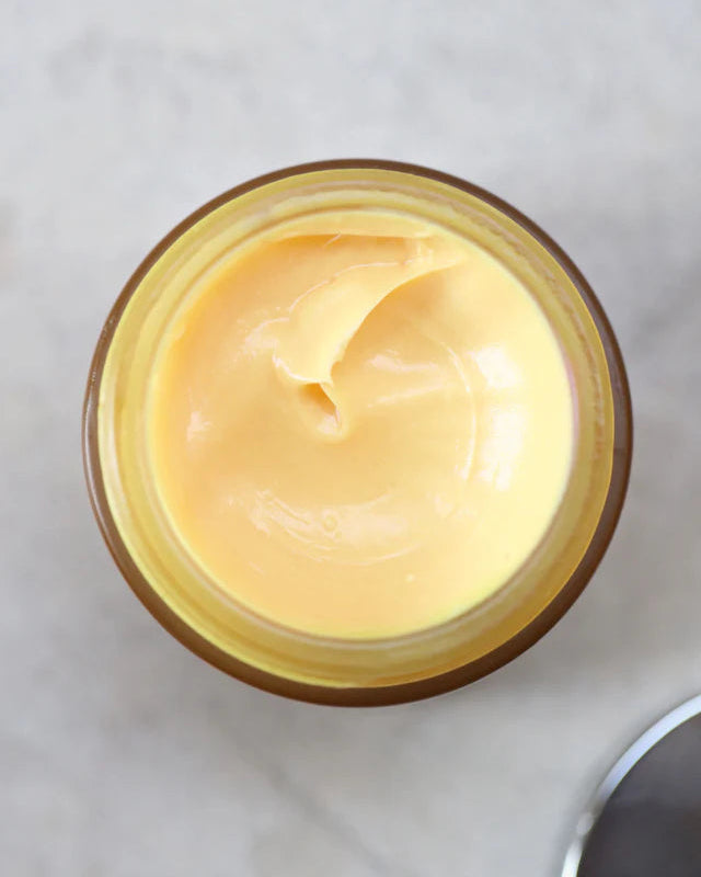 Herbal Gold night cream by Gracious Minds evening skincare ritual.
