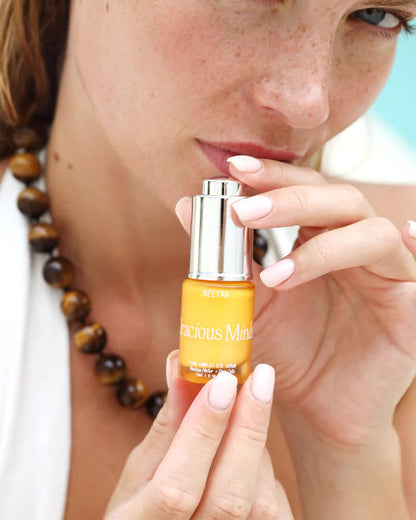 Nectar Complex Firming Eye Serum by Gracious Minds hydrating botanical eye treatment.
