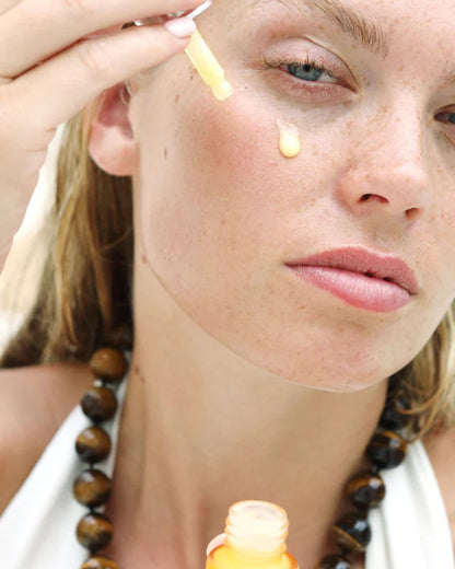 Nectar Complex Firming Eye Serum by Gracious Minds morning skincare ritual. Gracious Minds stockist Lola + Lola, Loloma Living Tamborine Mountain Gallery Walk Boutique.