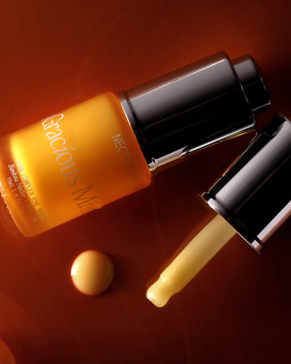Nectar Complex Firming Eye Serum by Gracious Minds hydrating botanical eye treatment.