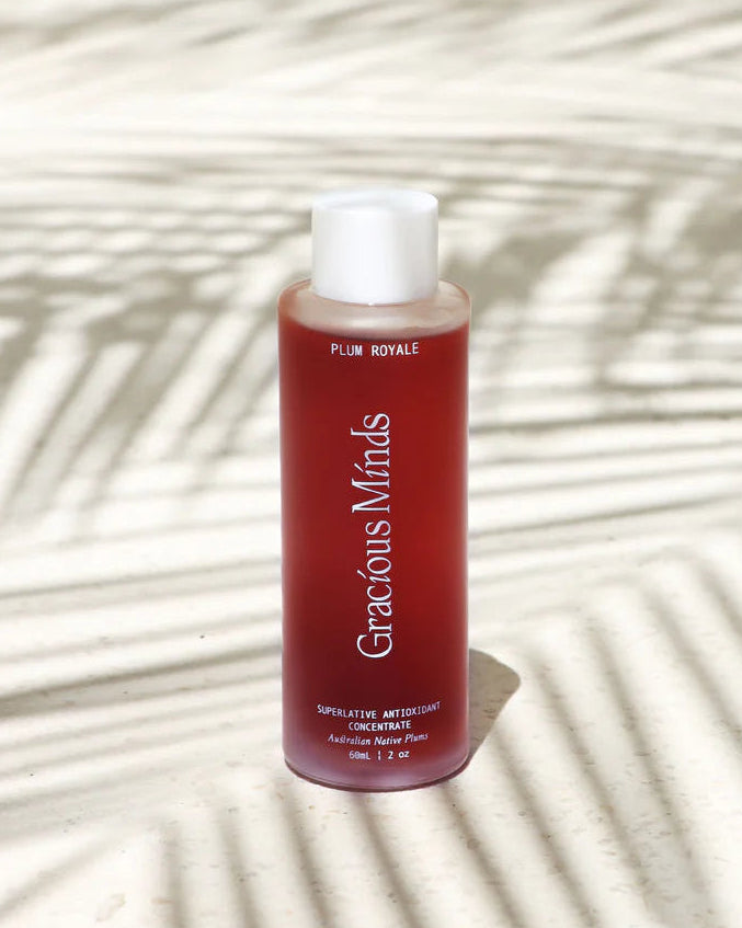 Plum Royale Superlative Antioxidant Concentrate by Gracious Minds brightening botanical serum