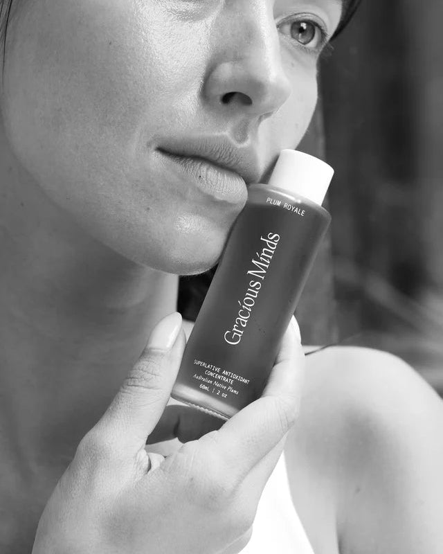 Plum Royale Superlative Antioxidant Concentrate by Gracious Minds brightening botanical serum