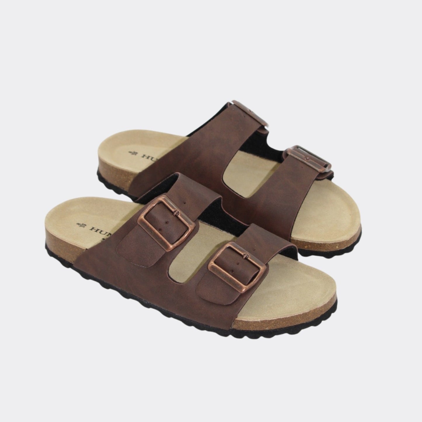 Ibiza Slides in Chocolate