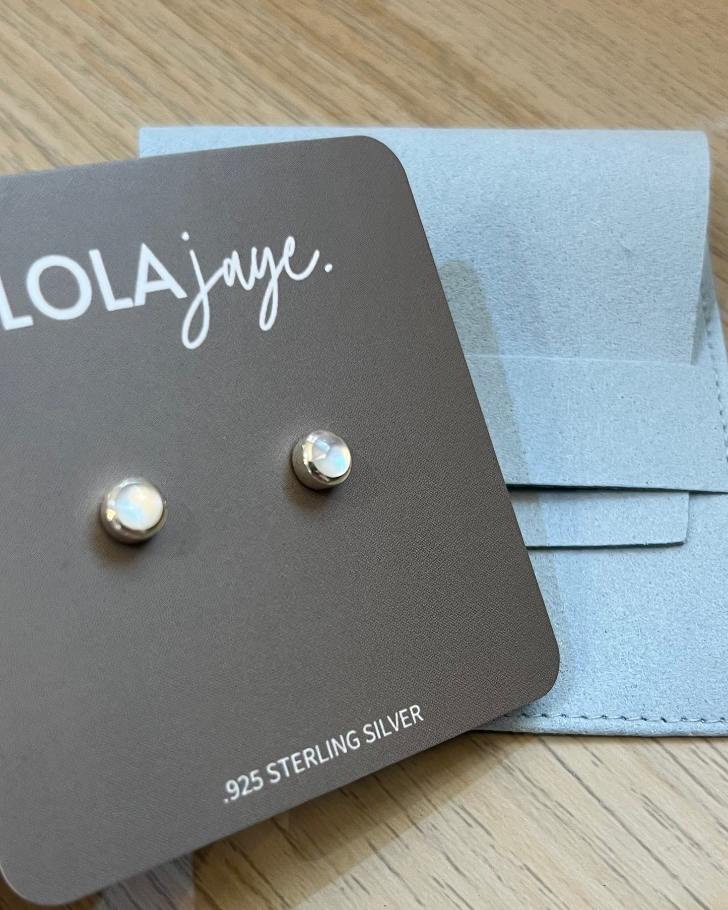 Mother of Pearl Stud Earrings